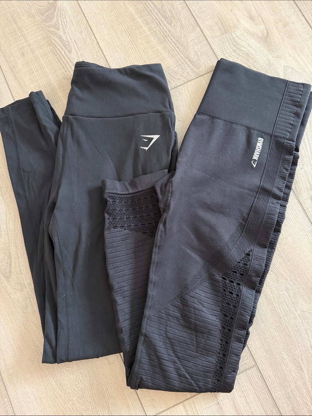 Gymshark Black Active Wear Legging Bundle- Women S